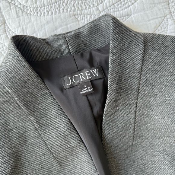 J. Crew - Going-out Blazer in Stretch Twill - Heather Dove - Picture 7 of 14